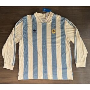 Adidas Argentina #10 Maradona 1993‎ Remake Soccer Jersey Size 2XL